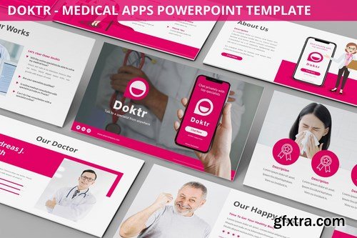 Doktr - Medical Apps Powerpoint Template