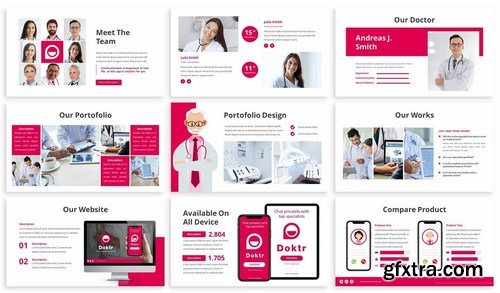 Doktr - Medical Apps Powerpoint Template