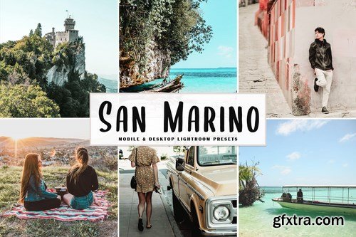 San Marino Mobile & Desktop Lightroom Presets