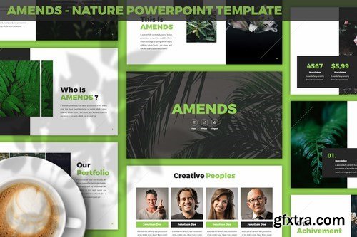 Amends - Nature Powerpoint Template