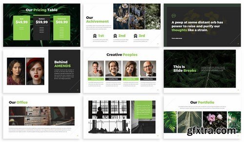 Amends - Nature Powerpoint Template