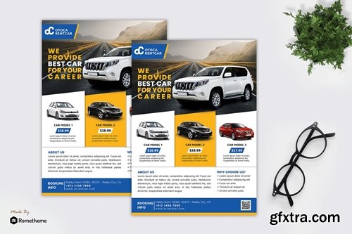 Rent Car - Promotion Flyer RB