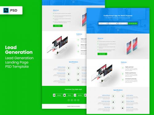 Lead Generation Landing Page PSD Template-01 - lead-generation-landing-page-psd-template-01