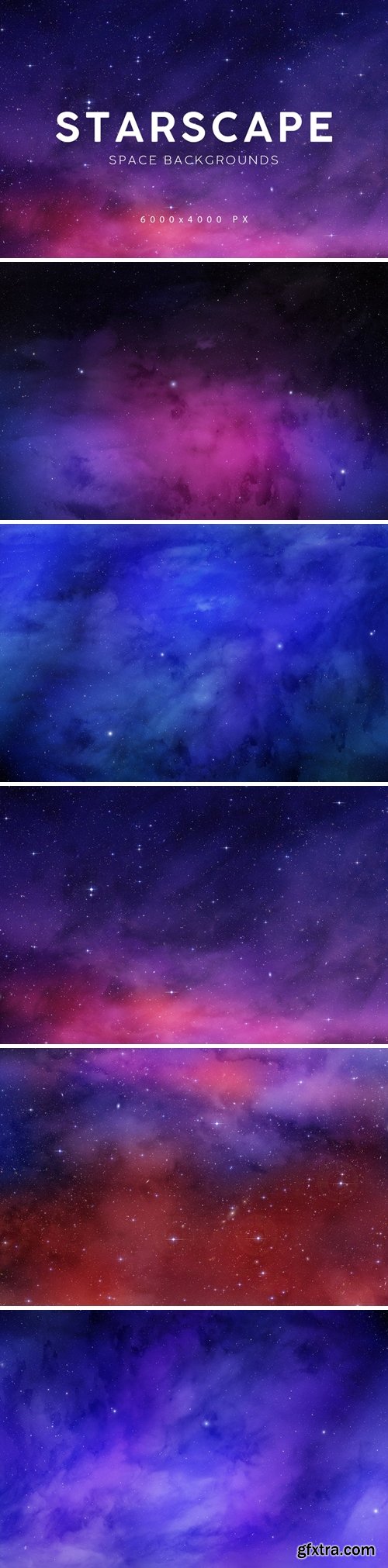 Space Starscape Backgrounds 2