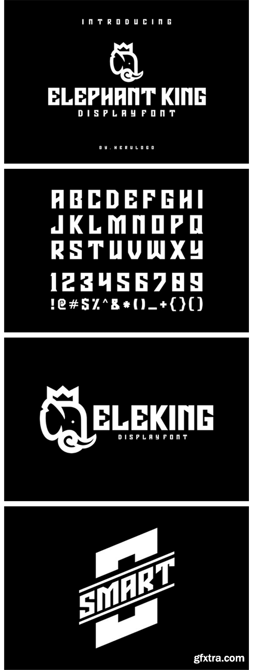 Elephant King Font