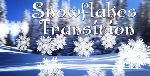 Videohive - Snowflakes Transition