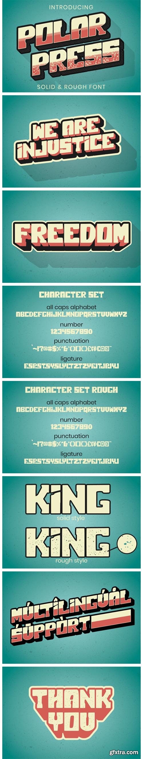 Polar Press Font