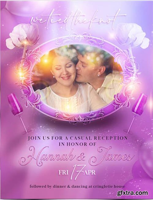 Wedding Day V1201 2020 Premium PSD Flyer Template