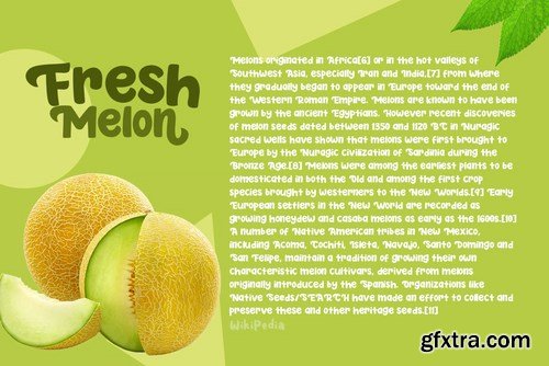 Fresh Melon Font