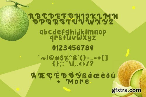 Fresh Melon Font