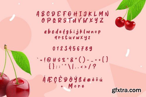 Fresh Cherry Font