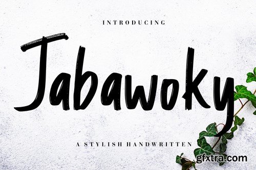 Jabawoky Stylish Handwritten Font