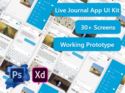 Live Journal App UI Kit - live-journal-app-ui-kit