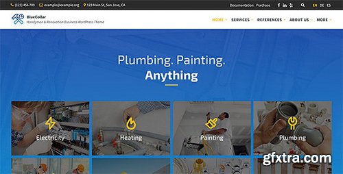 ThemeForest - BlueCollar v2.4.2 - Handyman & Renovation Business WordPress Theme - 10406508