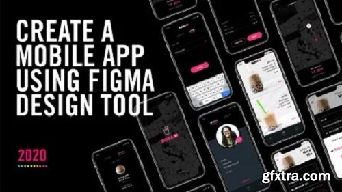 How to design & prototype a Mobile UI/UX Design Experience using Figma design tool - Learn Figma