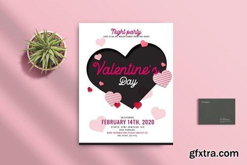 Valentine Flyer Template 3