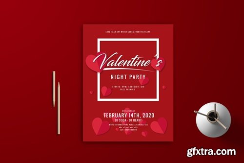 Valentine Flyer Template 4