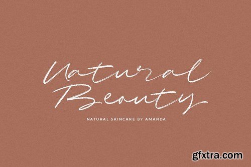 Hamira Signature Font Logotype Brush