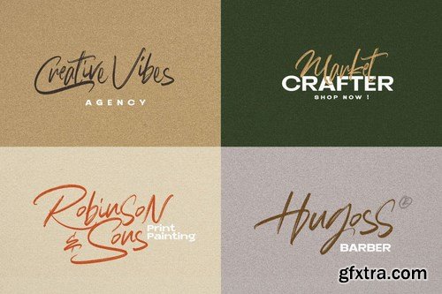 Balecimo - Ordinary Brush Font Logotype