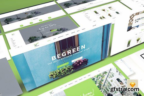 BeGreen - Multipurpose Planter Sketch Template