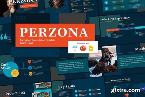 PERZONA (DARK) - Curriculum Vitae Presentation