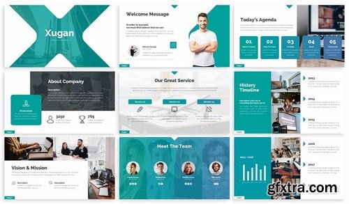 Xugan - Creative Agency Powerpoint Template