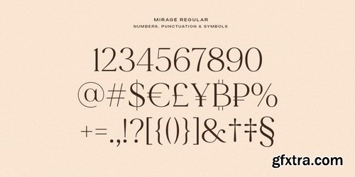 MADE Mirage Font Family