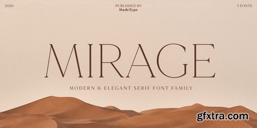 MADE Mirage Font Family