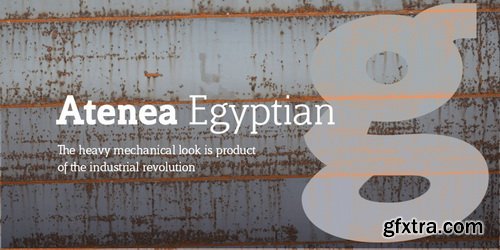 Atenea Egyptian Font Family