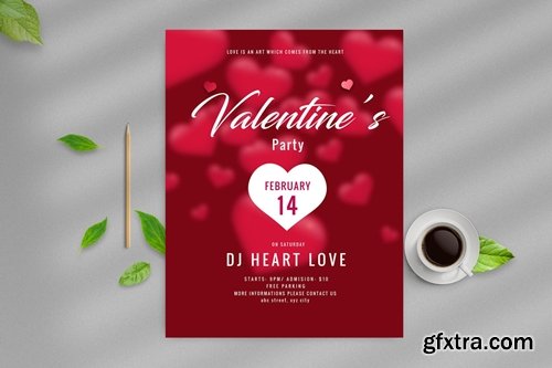 Valentine Flyer Template 8