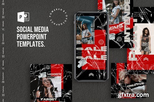 Social Media PowerPoint Templates pack