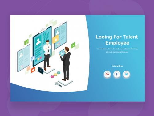 Looking for talent background employee concept - looking-for-talent-background-employee-concept