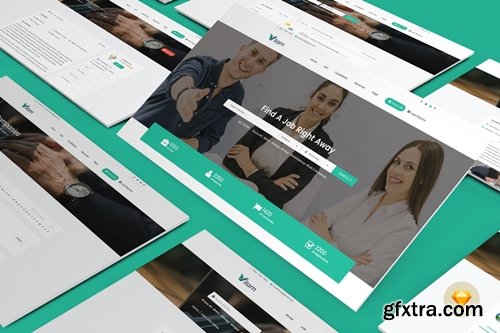 ViLam - Job Board Sketch Template