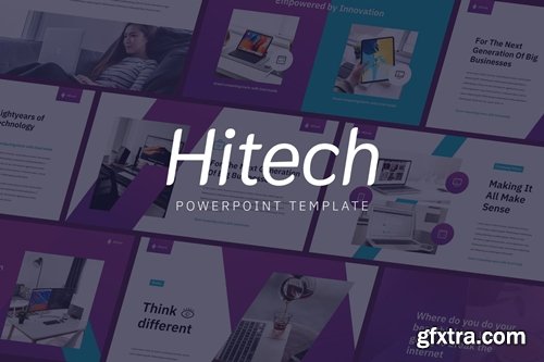 HITECH - Modern Powerpoint Template