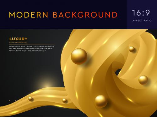 Luxury Abstract Background with 3D Fluid Shapes for Landing Page, Poster, Flyer - luxury-abstract-background-with-3d-fluid-shapes-for-landing-page-poster-flyer-13a30a76-58b4-4181-b522-f27169b85c6c