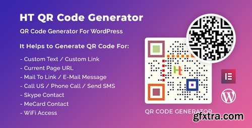 CodeCanyon - HT QR Code Generator for WordPress v1.0.0 - 25515123