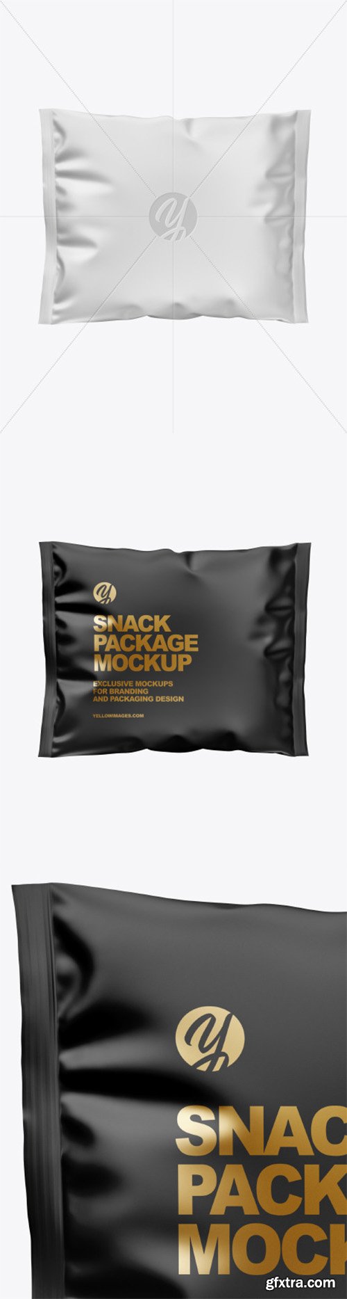 Matte Snack Package Mockup 52605