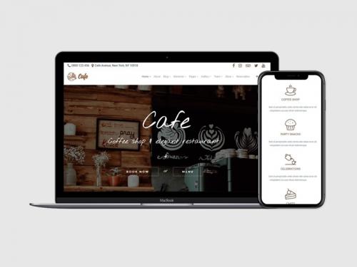 MacBook View - Cafe WordPress Theme - macbook-view-cafe-wordpress-theme