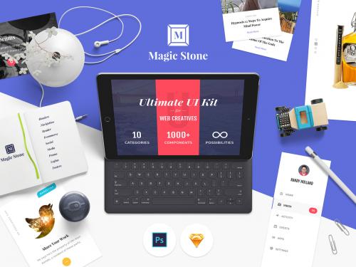 Magic Stone UI Kit - magic-stone-ui-kit