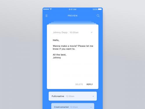 Mail Mobile App Concept - mail-mobile-app-concept