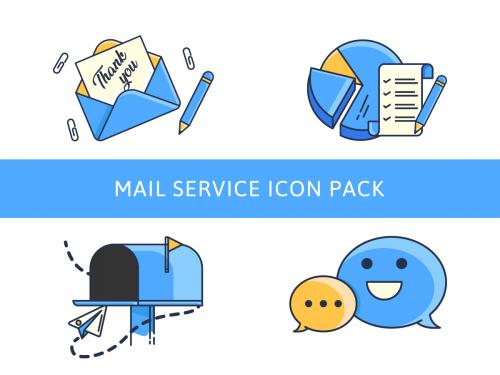 Mail Service Icon Pack - mail-service-icon-pack