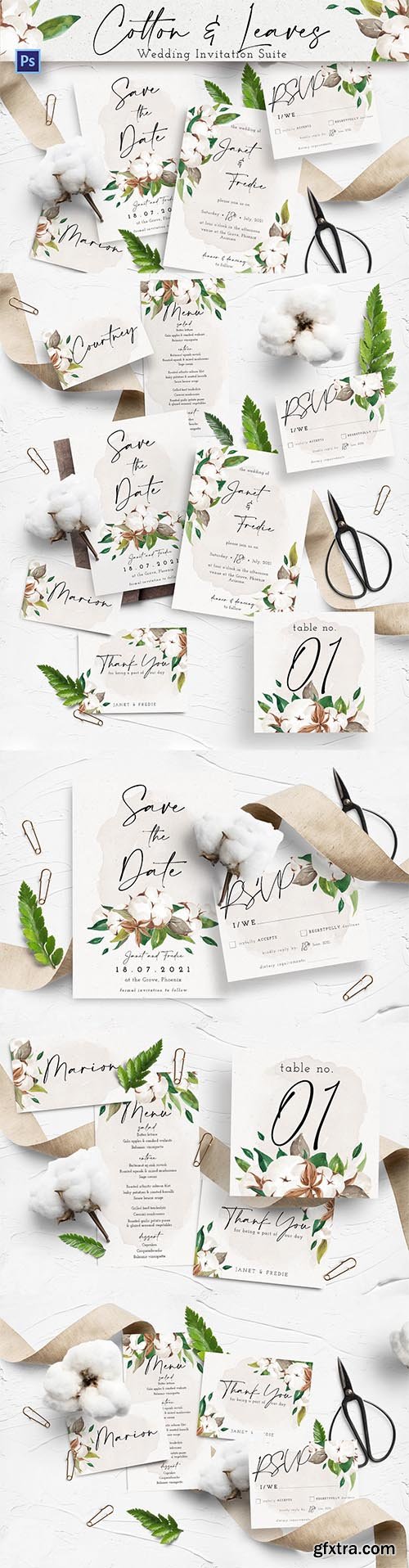 Cotton & Leaves Wedding Suite