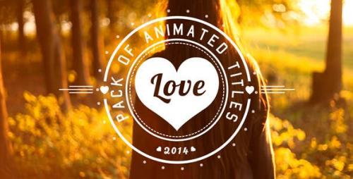 Videohive - Love Titles