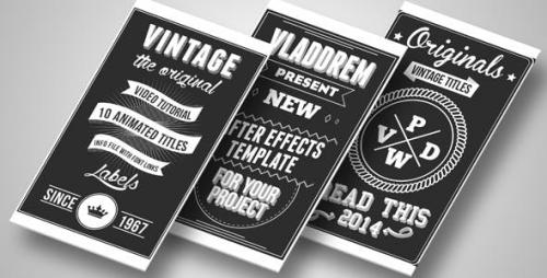 Videohive - Retro Titles