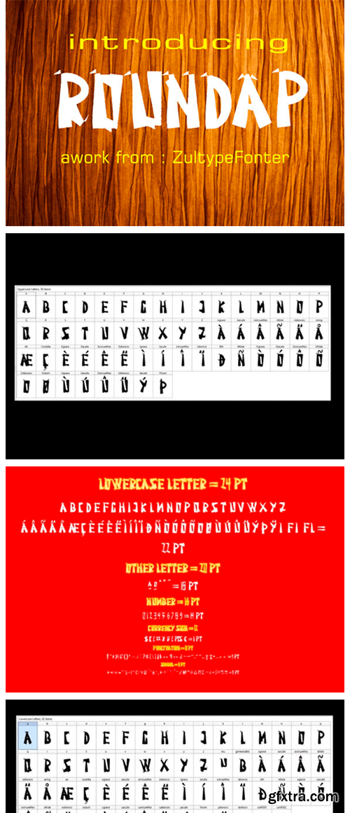 Roundap Font