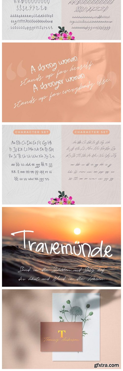 White Honey Duo Font