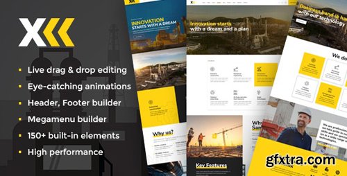 ThemeForest - Samatex v1.7 - Industrial WordPress Theme + Woocommerce - 23297127