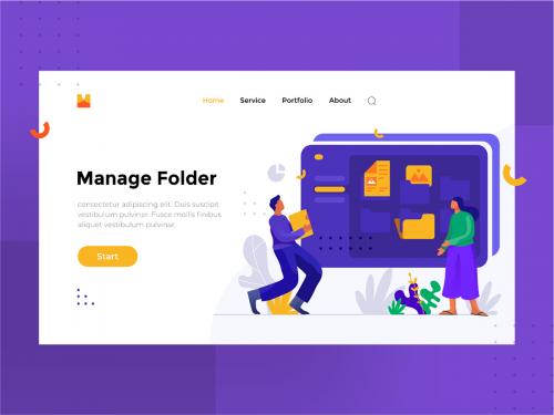 Manage folder illustration 1.7 - manage-folder-illustration-1-7