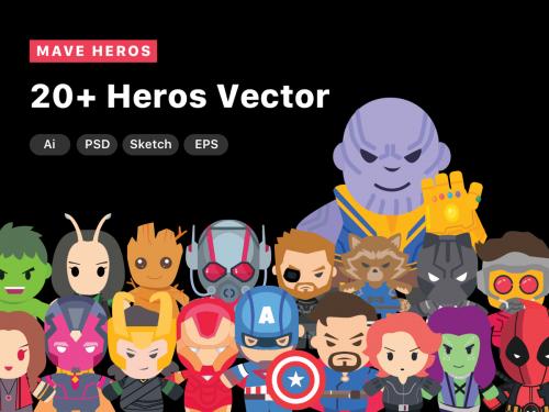 Mave Heros Vector - mave-heros-vector