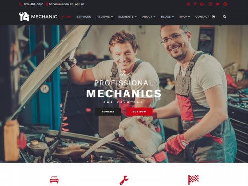 Mechanic WordPress Theme - Home-Page - mechanic-wordpress-theme-home-page